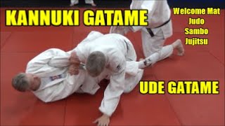 KANNUKI GATAME (UDE GATAME) Latch or Crossbar Armlock (Also Called Straight Armlock)