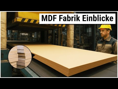 How MDF Is Made: How the World Makes Its Furniture