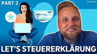 Steuererklärung bei ELSTER online ausfüllen für Selbstständige | Webin