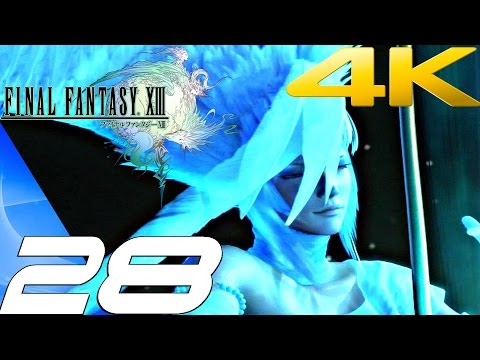 Final Fantasy XIII - Walkthrough Part 28 - Taejin's Tower & Dahaka Boss Fight [4K 60FPS]