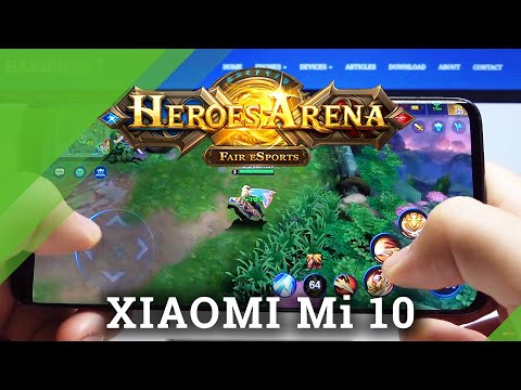 Heroes Arena Gameplay on XIAOMI Mi 10 -  Check Gaming Quality