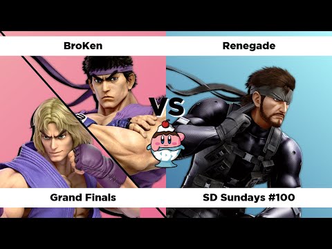 SD Sundays 100: BroKen (Ryu, Ken) vs Renegade (Snake) Grand Finals
