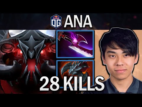 OG.ANA SMURF SHADOW FIEND WITH 28 KILLS & 1000 GPM - ROAD TO TI11 DOTA 2