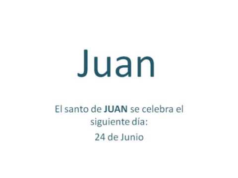 Significado de Juan