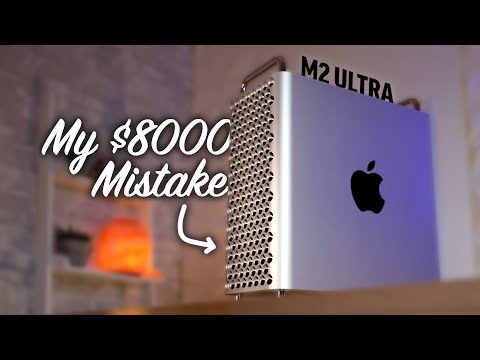 2023 Mac Pro 1 Week Review!  What went wrong..