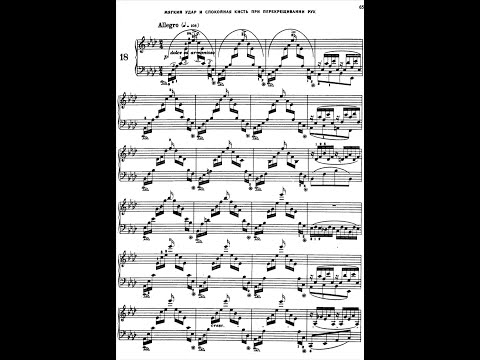 Czerny 50 Etude no.18 op.740 - Francesco Libetta (in tempo)