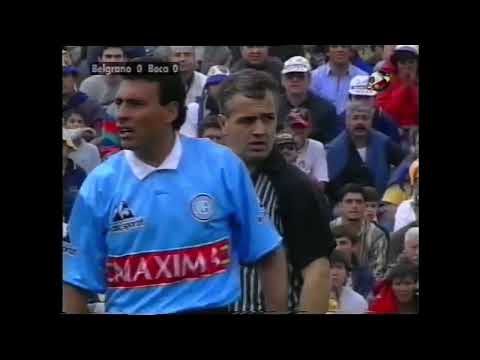 Belgrano 2 Boca Juniors 4 Torneo Apertura 1998 Fecha 6 Domingo 13 de Septiembre de 1998