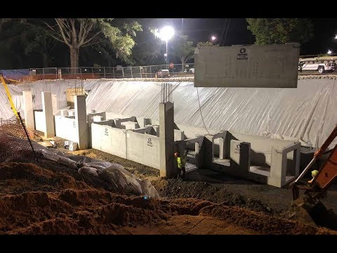 Stormwater Detention and Sand Filter System for Hazel SouthPark