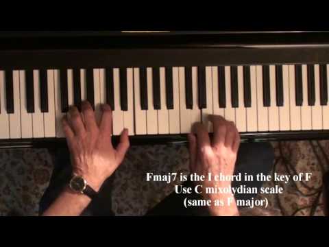 How to play a jazz solo MODES Tutorial - Jazz Piano College 153