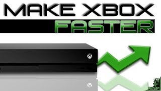 Xbox SPEED BOOST | Make Any Xbox One X / Xbox One S Faster (Xbox One Dashboard Fix)