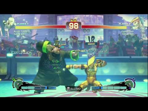 SSF4: GamerBee (Adon) vs. Arubi 1988 (Rufus)