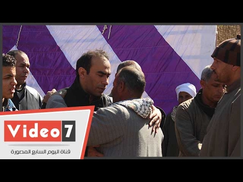 تشيع جنازة والد الكابتن سيد عبد الحفيظ بقرية قلمشاة بالفيوم