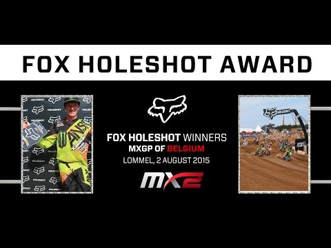 MXGP of Belgium MX2 Fox Holeshots 2015