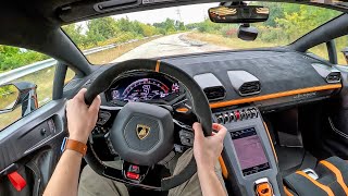 [WR Magazine] 2022 Lamborghini Huracán STO - POV Test Drive (Binaural Audio)