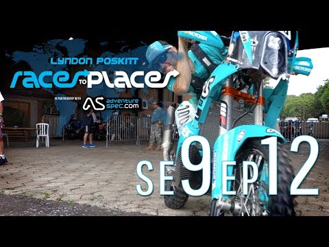 Adventure Motorcycling Documentary Races To Places SE9 EP12 Ft. Lyndon Poskitt