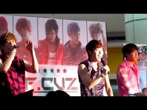F. CUZ - JIGGY SM Valenzuela Mall Show 010513