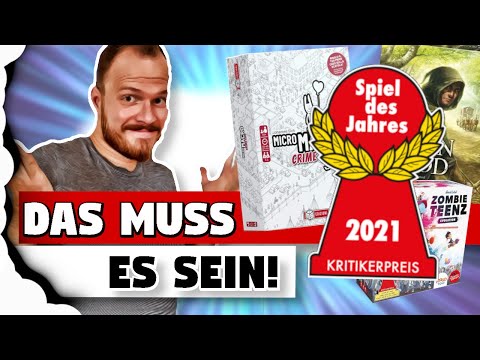 Spiel des Jahres 2021 - Das muss es sein!