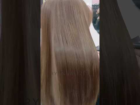 7.77 Matcha Chocolate Bremod Color + Brazilian blowout ✂️🧚