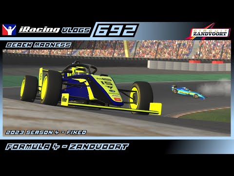 Beach Madness - Formula 4 @ Zandvoort - Fixed - iRacing Ep. 692