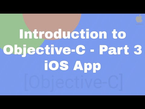 Introduction to Objective-C - Part 3 thumbnail