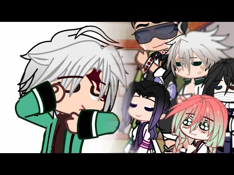 Hashira's react to Tanjiro tries on the Hashira's hair color!