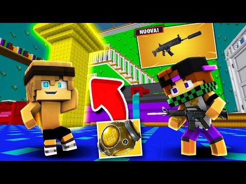 NUOVO FORTATILE contro SCAR SILENZIATO! - Fortnite in Casa Minecraft ITA