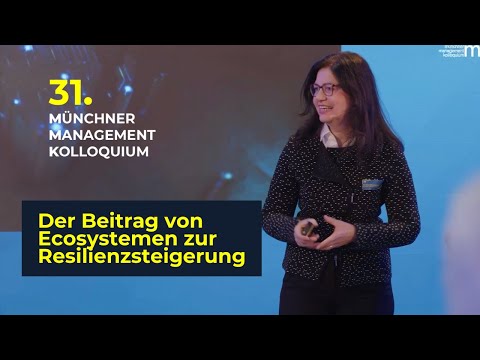 Dr. Elisabetta Castiglioni: "Der Beitrag von Ecosystemen zur Resilienzsteigerung"