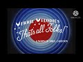 1958 Merrie Melodies Closing Remake With Looney Tunes Theme