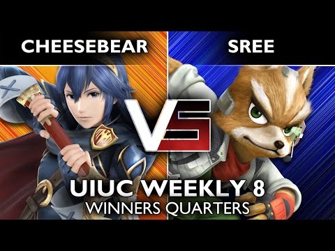[Smash 4 Weekly #8] Singles Winners Quarters: Cheesebear (Lucina, Sheik) vs. Sree (Fox)