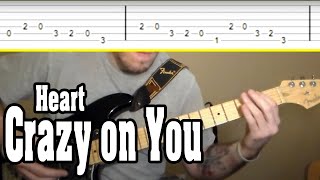 Heart - Crazy on You Guitar Tutorial w/TABS