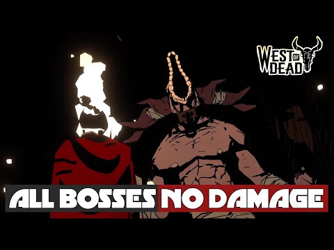 West of Dead - All Boss Fights / All Bosses & True Ending (no Damage, PC 4K60fps)