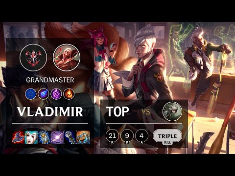 Vladimir Top vs Camille - EUW Grandmaster Patch 10.19