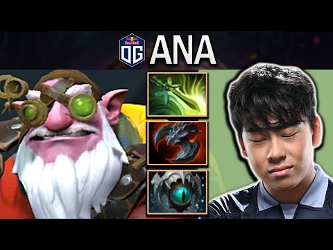 OG.ANA SMURF SNIPER WITH 19 KILLS & 1000 GPM - DOTA 2 7.31 GAMEPLAY