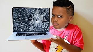 What Happened To The LAPTOP? - Shiloh And Shasha - Onyx Kids