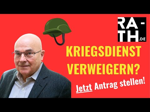 REFUSE MILITARY SERVICE? Apply now!