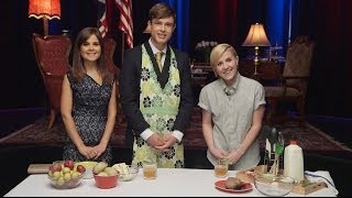 HANNAH HART does MY DRUNK KITCHEN for BRITISH NOBILITY