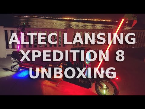 Altec Lansing Xpedition 8 Speaker Unboxing And Party Trailer