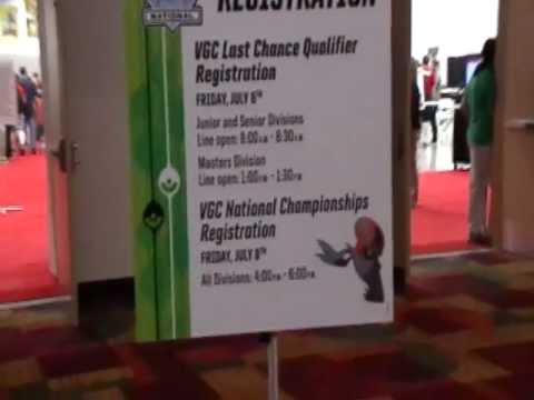 Pokemon VGC 2011 Nationals - Day 1 (Part 1)