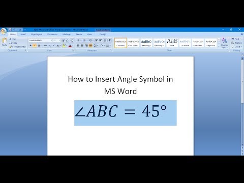insert angle symbol in powerpoint insert angle symbol in powerpoint