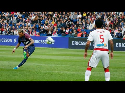 Neymar Amazing Free Kick Goals Neymar Jr Vs Bordeaux