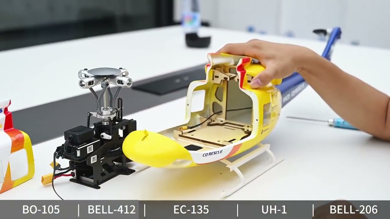 FLYWING RC SCALE Helicopter Mechanics Removal