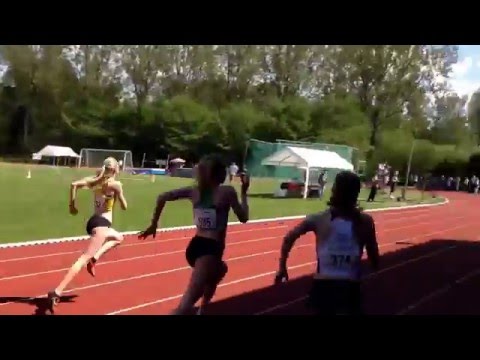 BvV Cad/Sch Dames Aartselaar - 100m - Anissa Berings