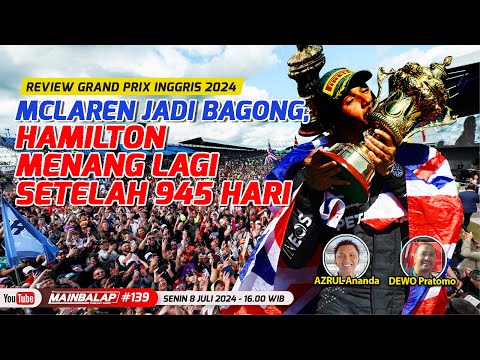 McLaren Jadi Bagong, Hamilton Menang Lagi setelah 945 Hari