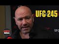Dana White talks Usman vs. Covington, wants Holloway vs. Volkanovski rematch | UFC 245 | ESPN MMA