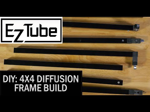 DIY Diffusion Frame (Scrim Jim): 4'x4' Travel Frame - Unboxing