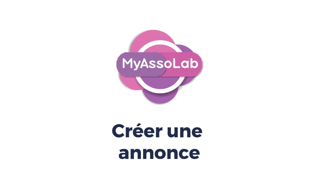 Créer une annonce sur MyAssoLab