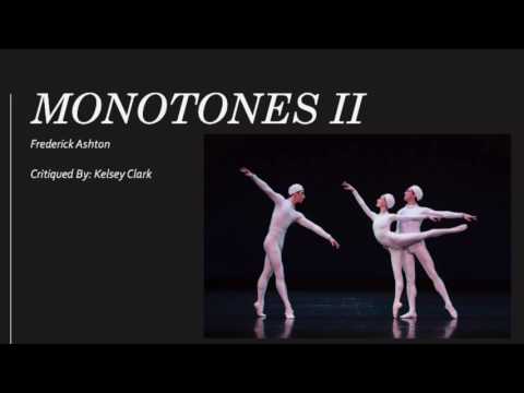 Dance History - Individual Critique of Monotones II