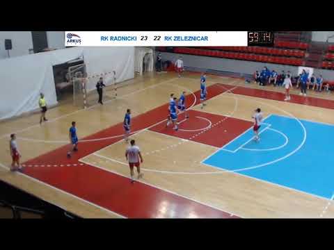 ARKUS liga 10. kolo / SPD Radnički - RK Železničar 1949