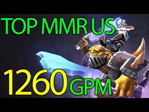 1260 Gpm Top MMR US Carry Alchemist by Arteezy Dota 2