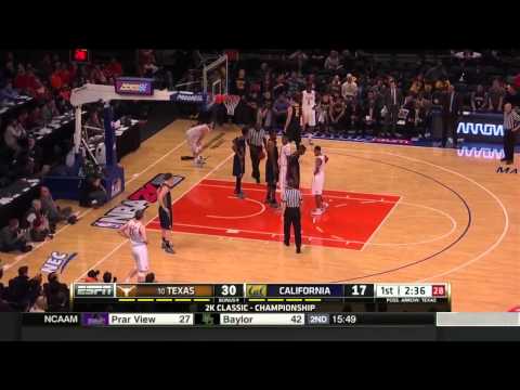 Texas Longhorns vs California Golden Bears